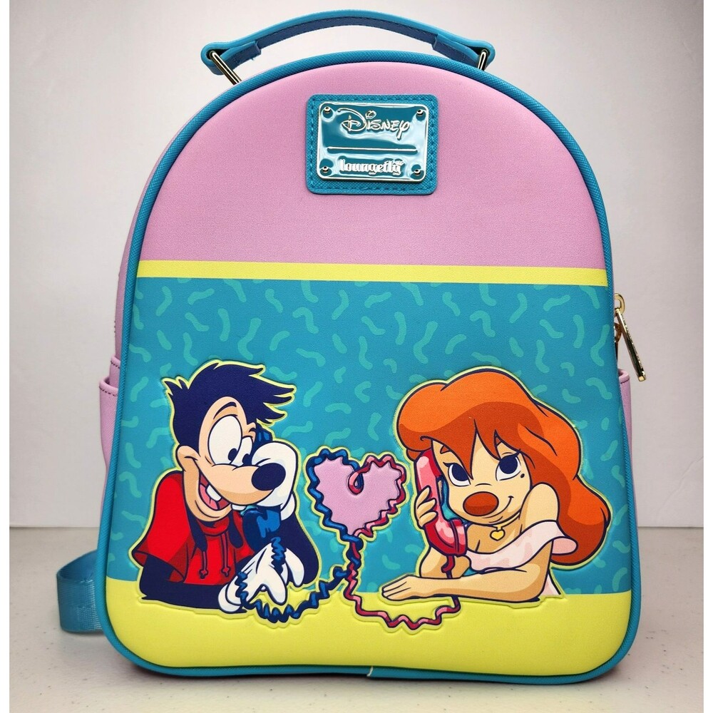 Loungefly Disney A Goofy Movie Mini Backpack Bag Max & Roxanne